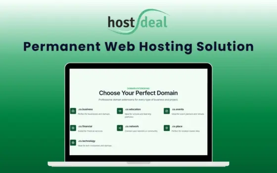 Hostdeal: Permanent Web Hosting Service