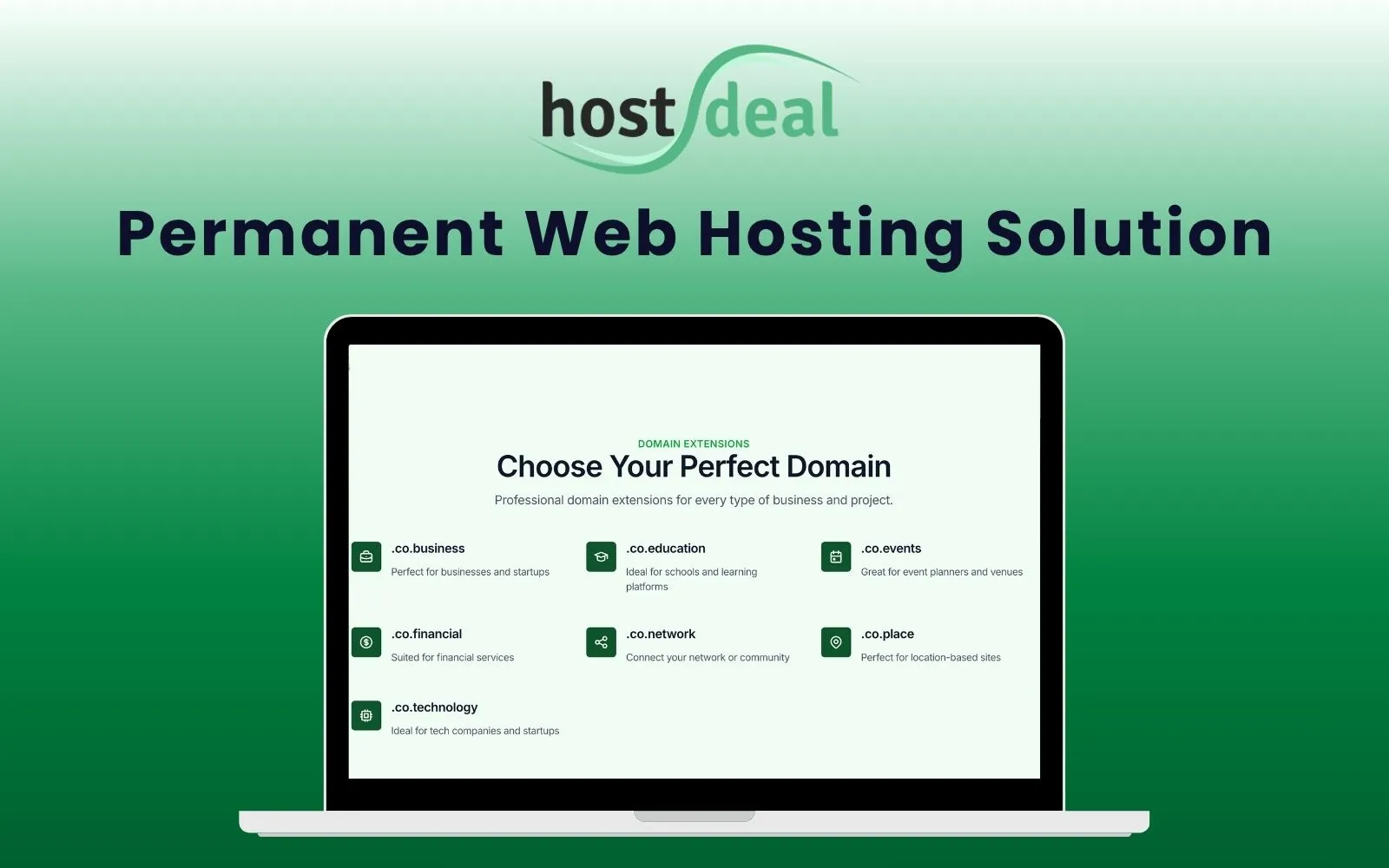 Hostdeal: Permanent Web Hosting Service