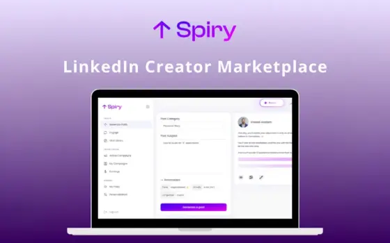 Spiry: Grow Your Personal Brand, Get Paid