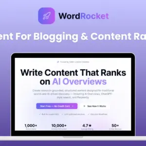 WordRocket AI Blogging Agent Lifetime Access