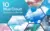 10 Blue Cloud Backgrounds — Extended License