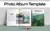 Editable Photo Album Template – Extended License