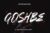 Goshbe Free Streetbrush Display Font